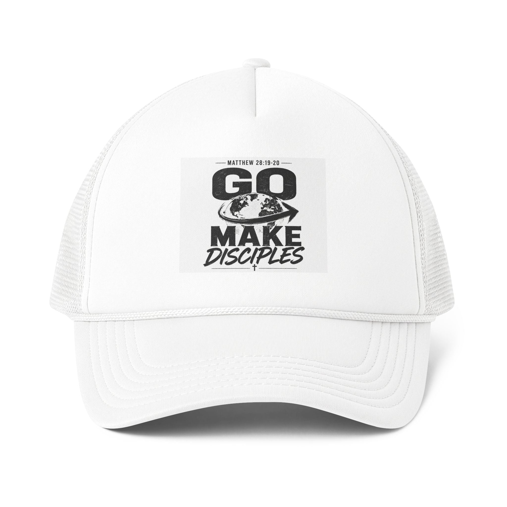 Go Make Disciples Trucker Cap – Faith-Based Mission Hat