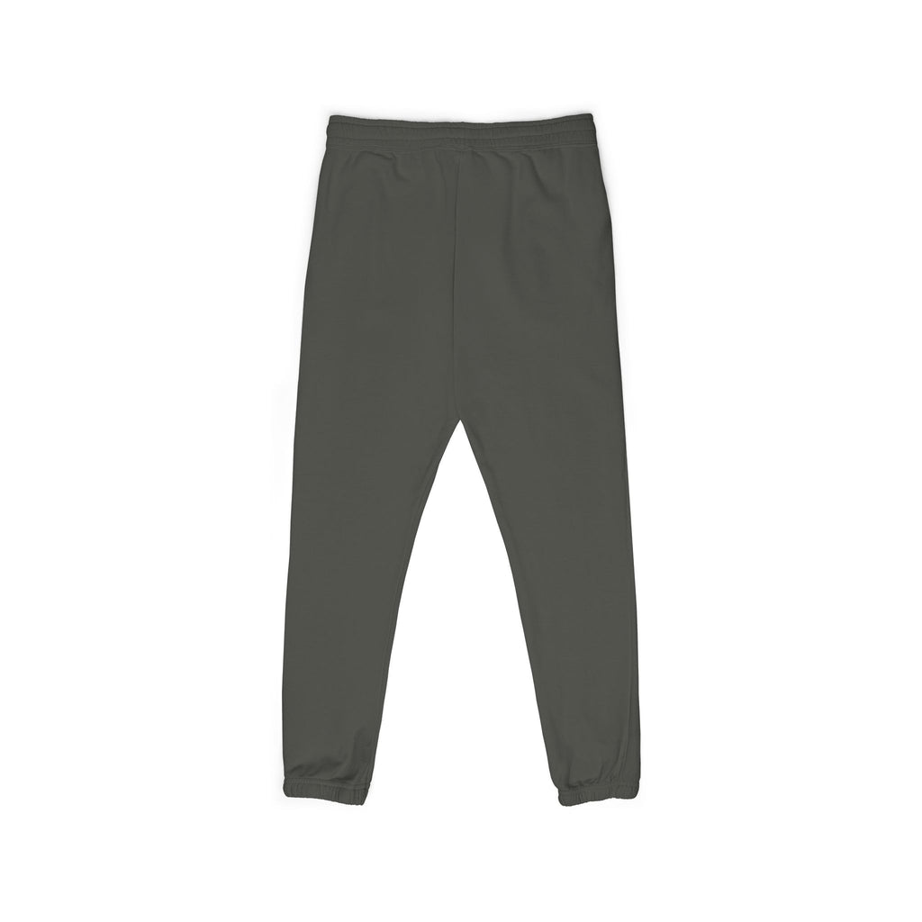 Graphic Sweatpants — 'Go Outside' Patch Fleece Joggers