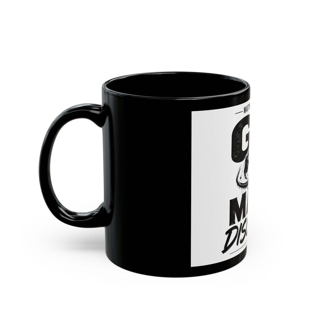 Go Make Disciples Coffee Mug — Matthew 28:19 Faith Gift (Black, 11oz/15oz)