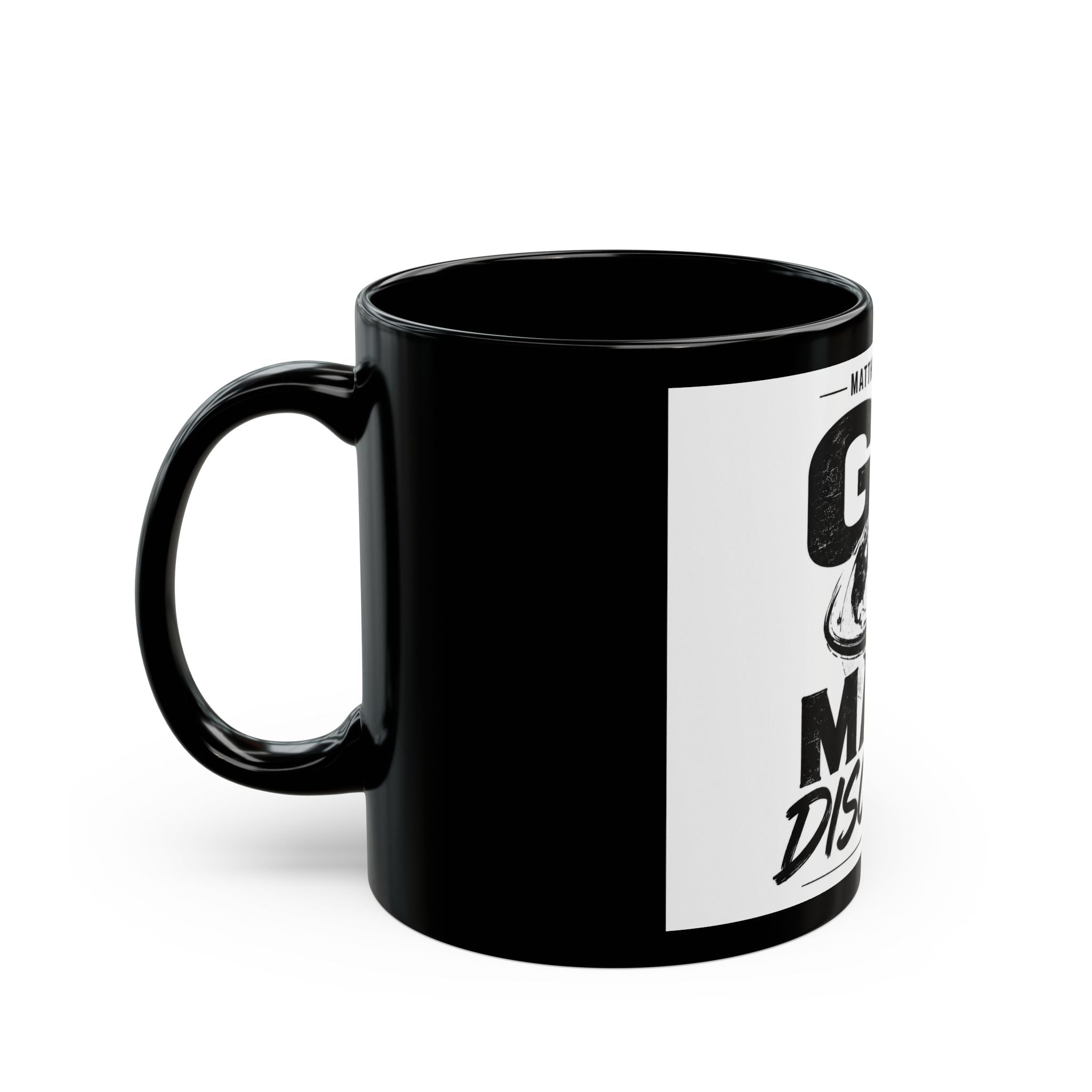 Go Make Disciples Coffee Mug — Matthew 28:19 Faith Gift (Black, 11oz/15oz)