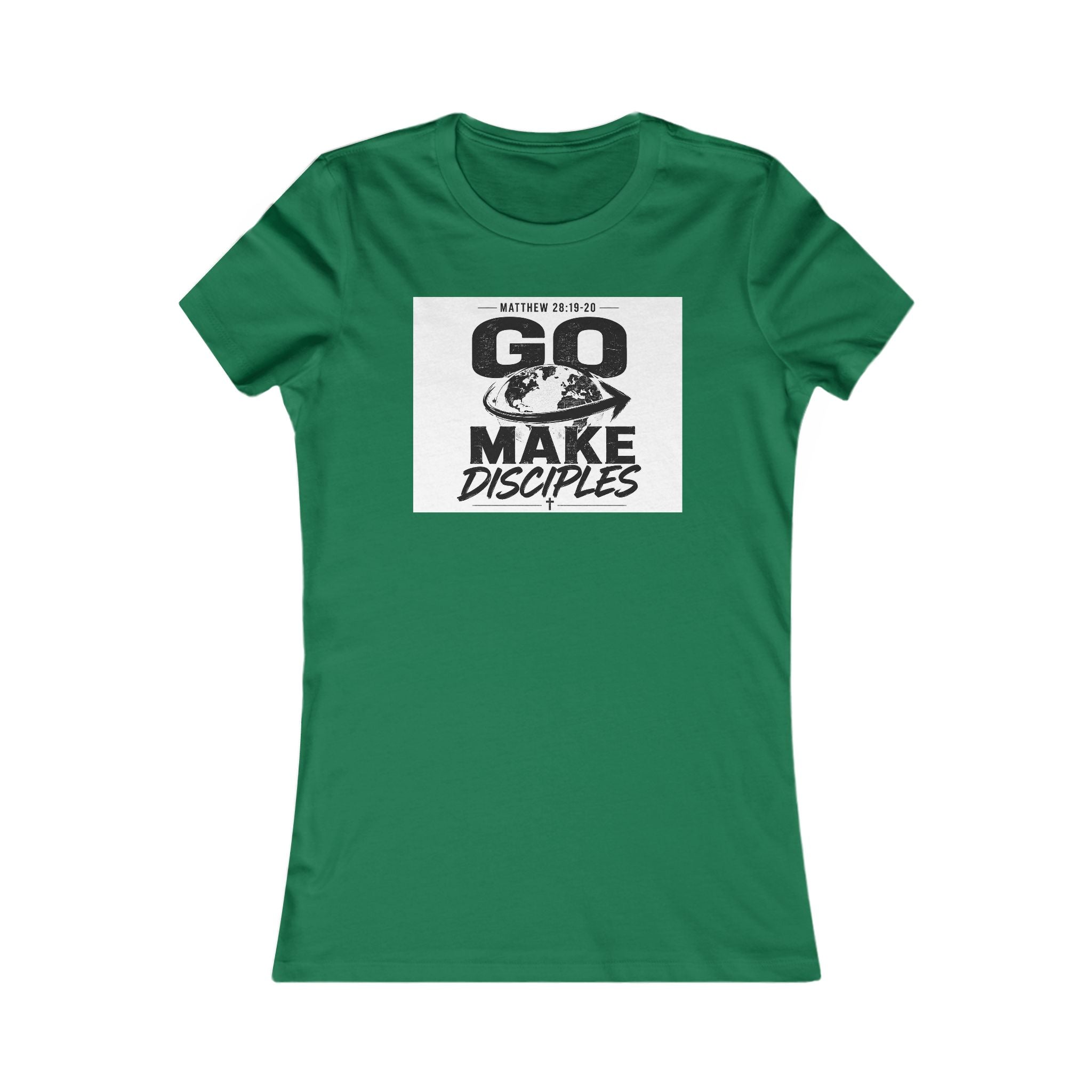 Women's Christian 'Go Make Disciples' Tee