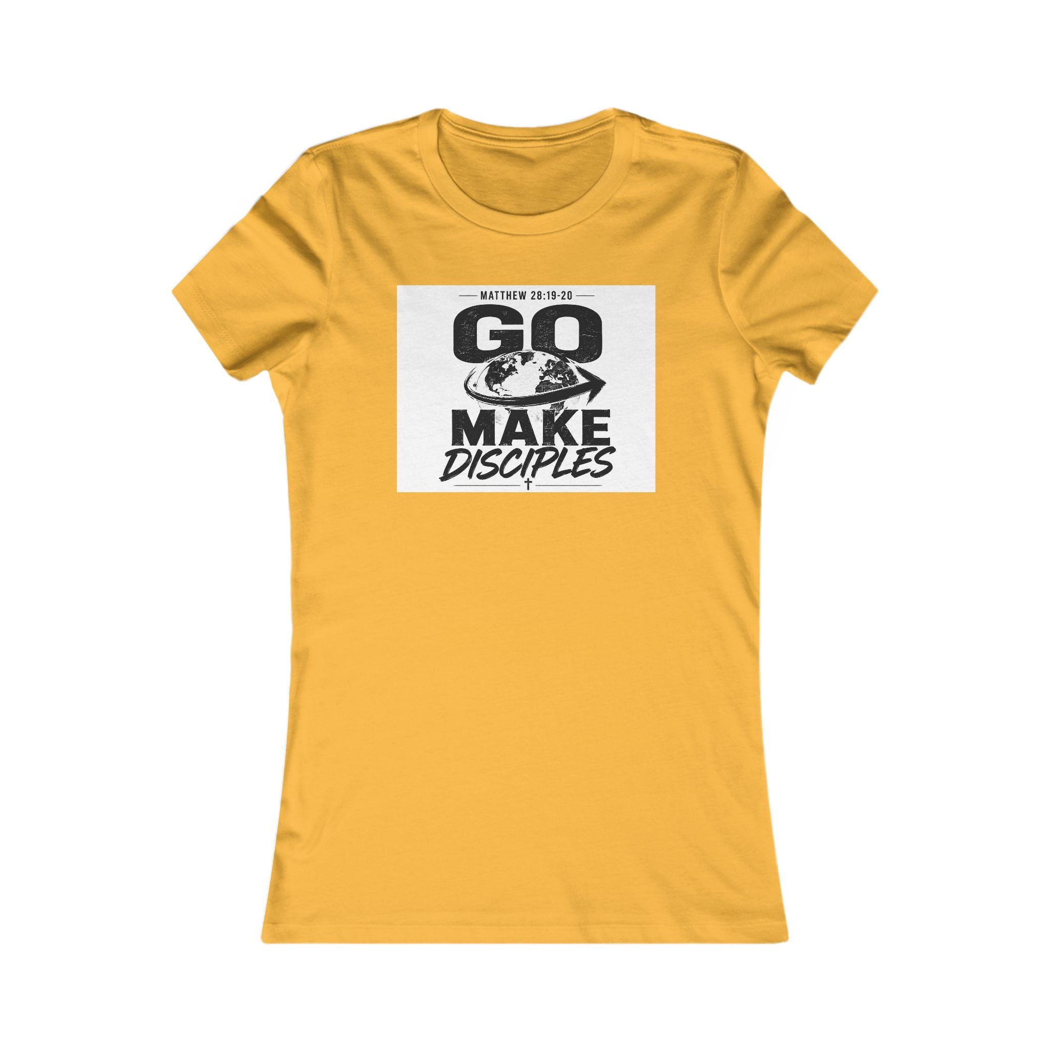 Women's Christian 'Go Make Disciples' Tee