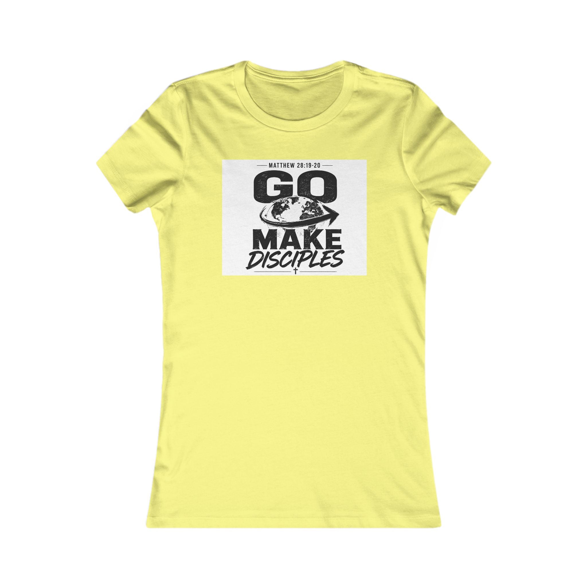 Women's Christian 'Go Make Disciples' Tee