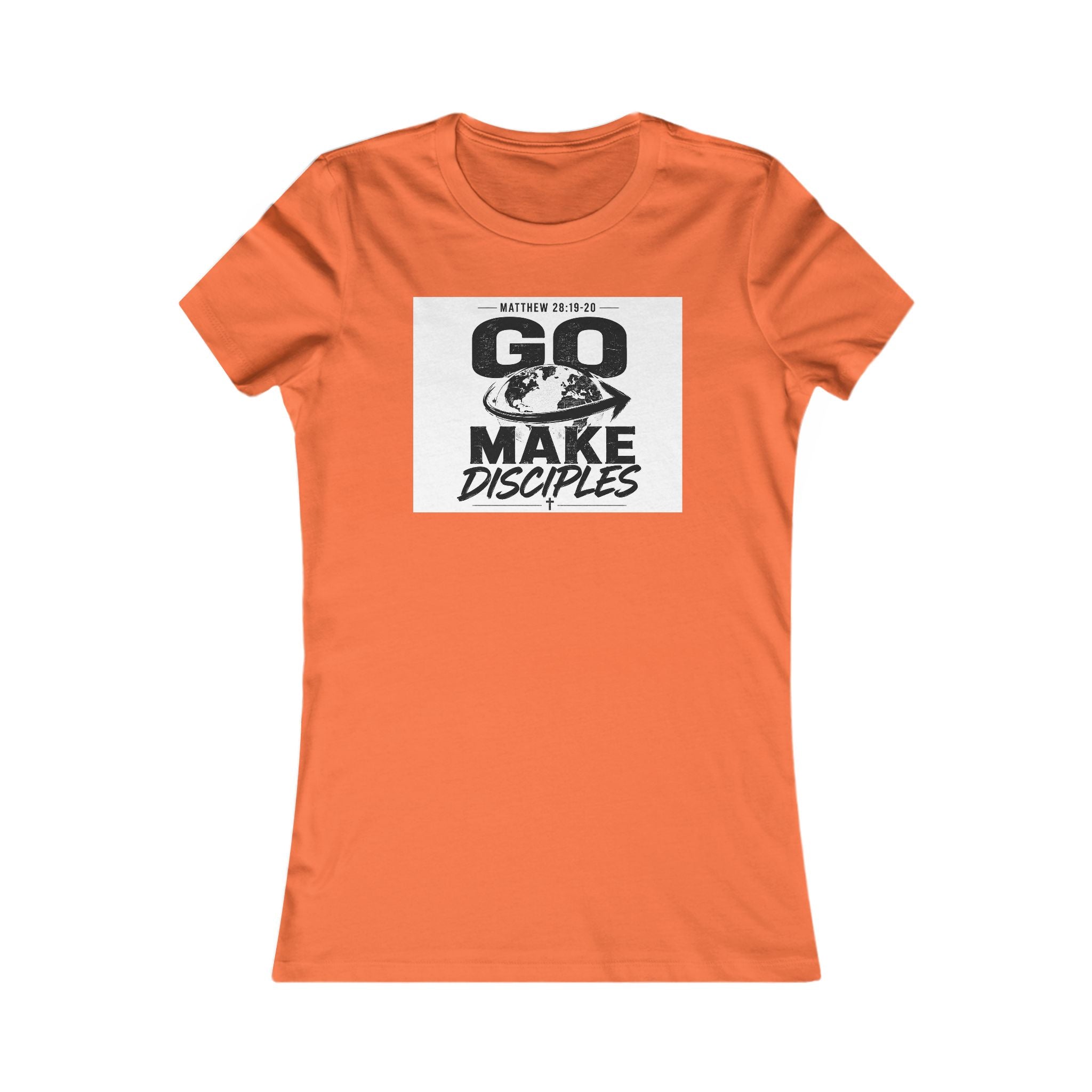 Women's Christian 'Go Make Disciples' Tee