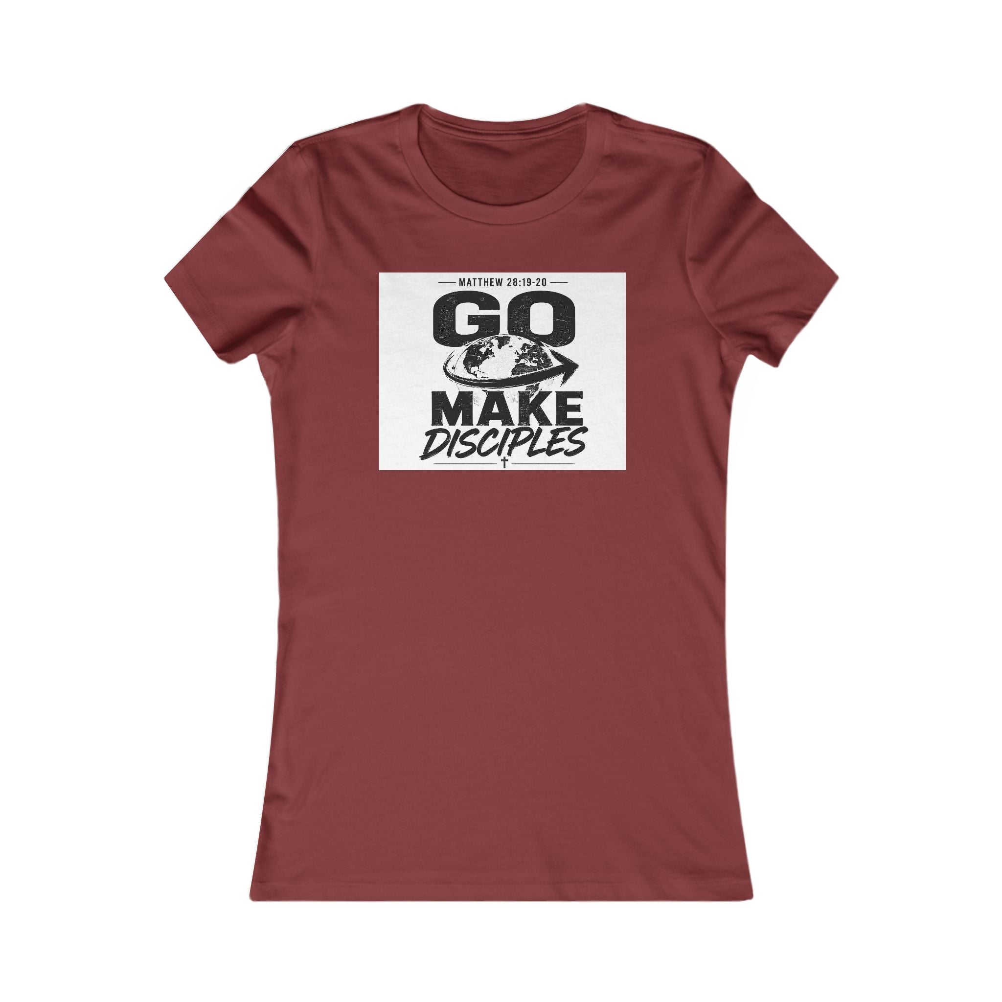 Women's Christian 'Go Make Disciples' Tee