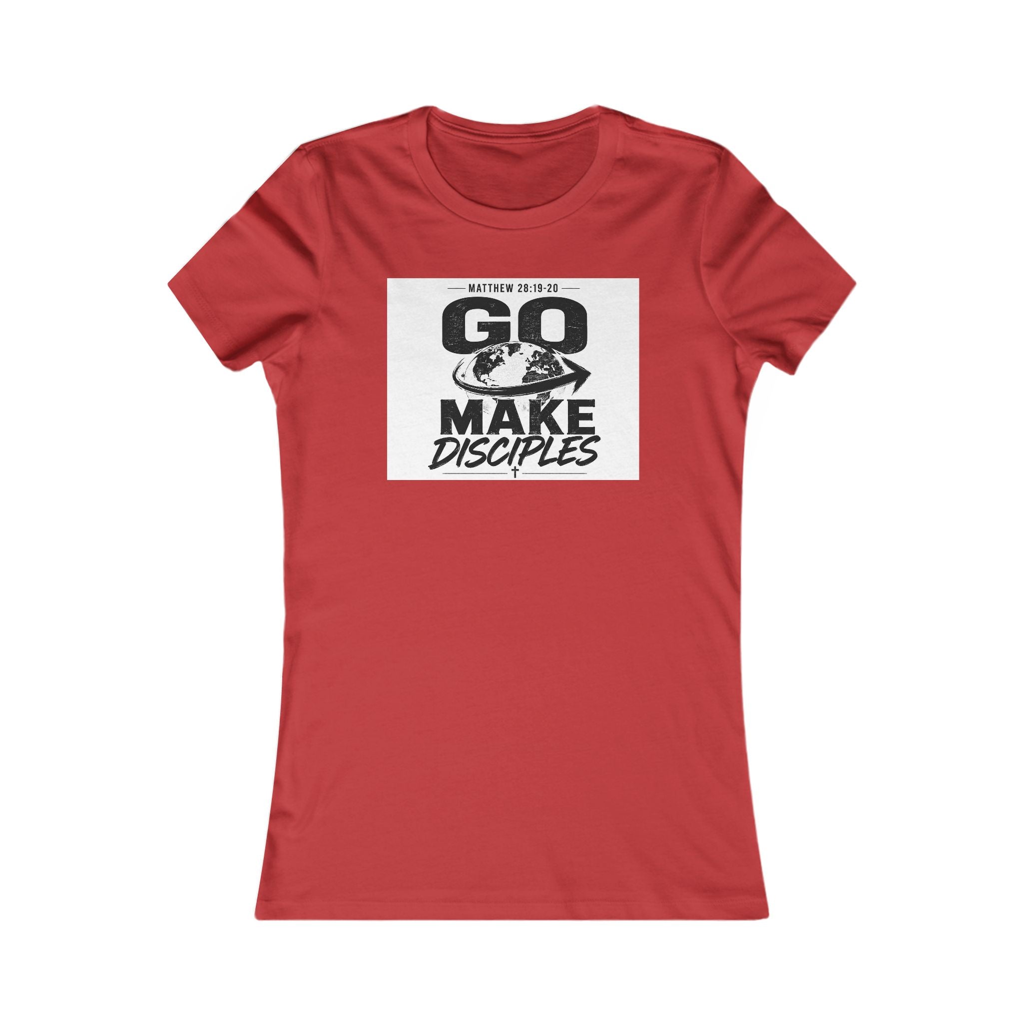 Women's Christian 'Go Make Disciples' Tee