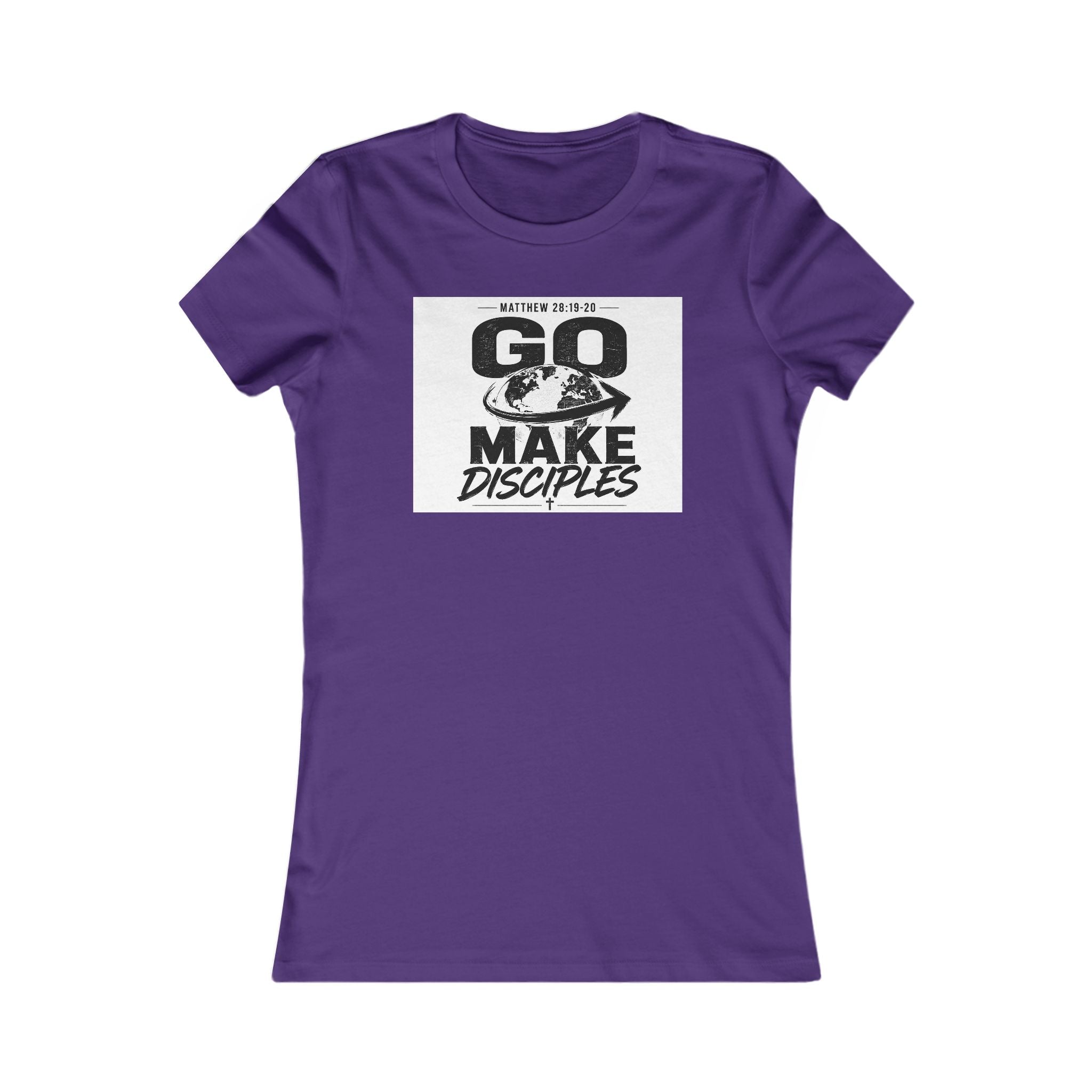Women's Christian 'Go Make Disciples' Tee