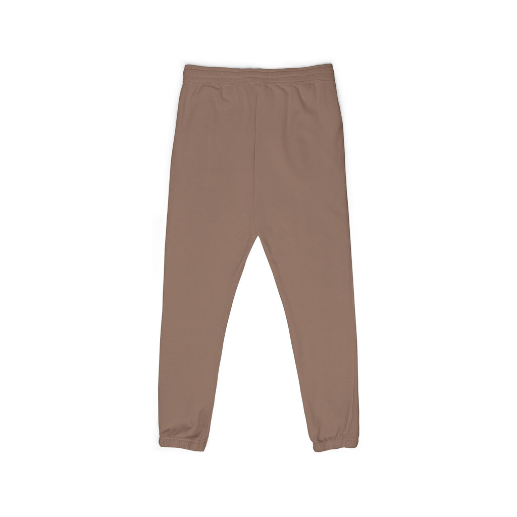 Graphic Sweatpants — 'Go Outside' Patch Fleece Joggers
